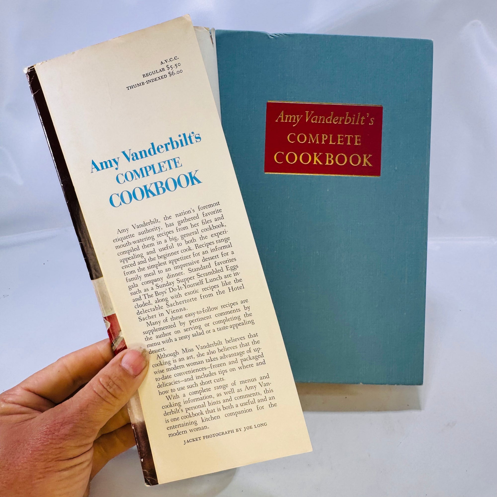 Amy Vanderbilt's Complete Cookbook 1961 Doubleday and Company Hardcover
