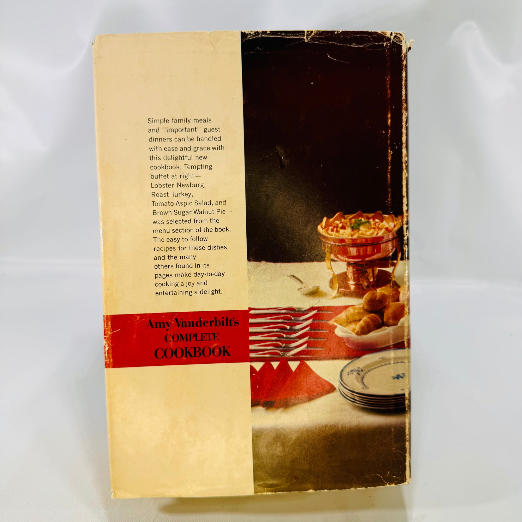 Amy Vanderbilt's Complete Cookbook 1961 Doubleday and Company Hardcover