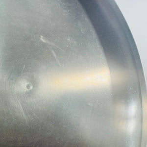 Vintage Revere Ware 10 Inch Replacement Lid Stainless Steel Domed Cover with Black Knob