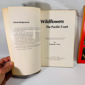2 Vintage Wildflower Guidebooks – Pacific Coast & Shore Wildflowers (1964–1980), Paperback