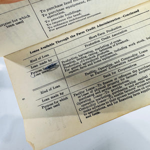 Vintage Farm Advertising Bundle — Surge Milker Glass & 1948 De Laval Pocket Diary — Dairy Farming Ephemera, Agricultural History