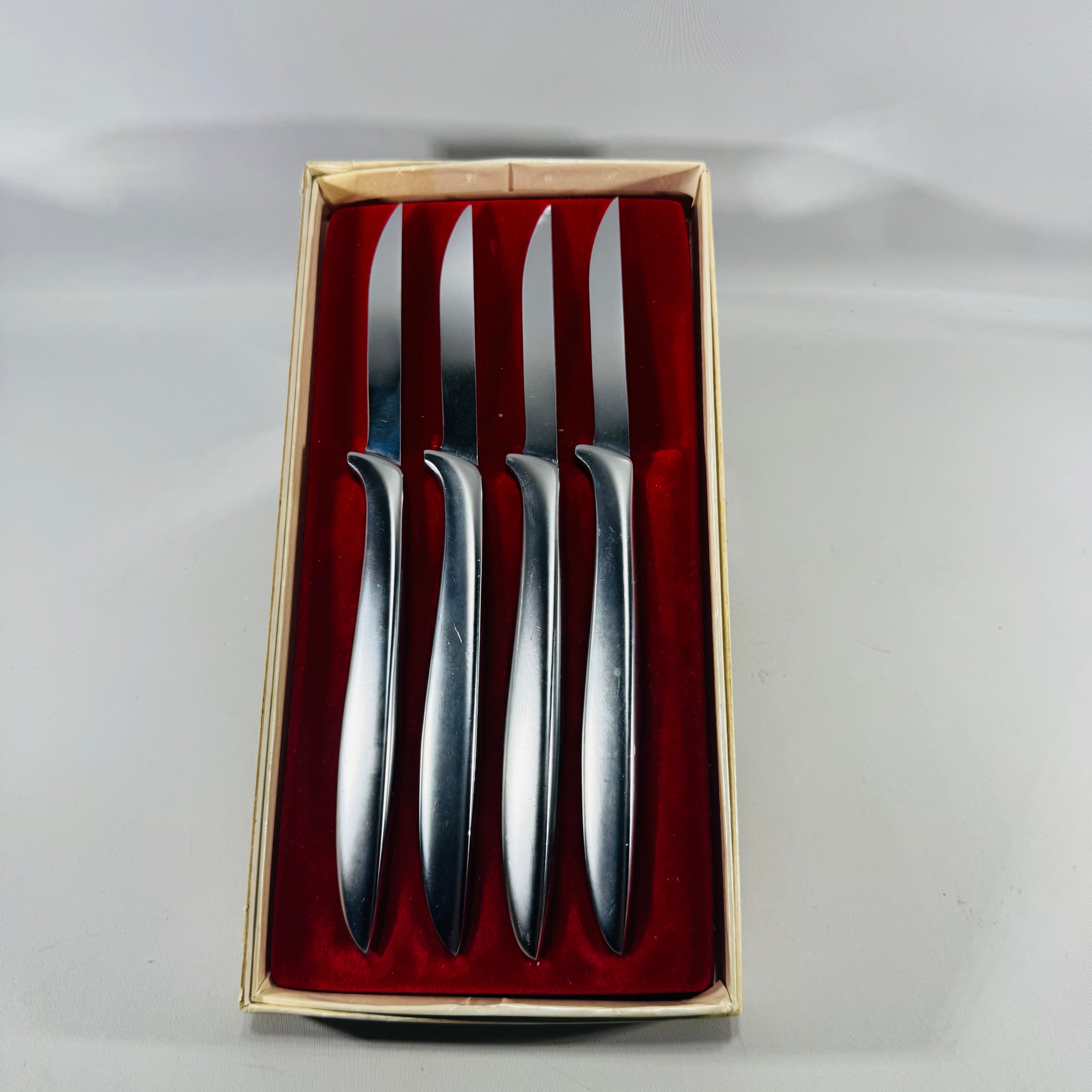  ミミング ステーキナイフ4本セット ヴィンテージ品 キッチン・食器 Gerber ミミング ステーキナイフ4本セット ヴィンテージ品