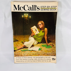 McCall's Step-by-Step Sewing Book (1966) Vintage Paperback Tailoring Guide