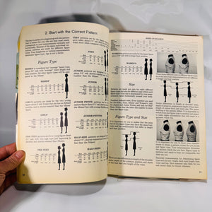 McCall's Step-by-Step Sewing Book (1966) Vintage Paperback Tailoring Guide