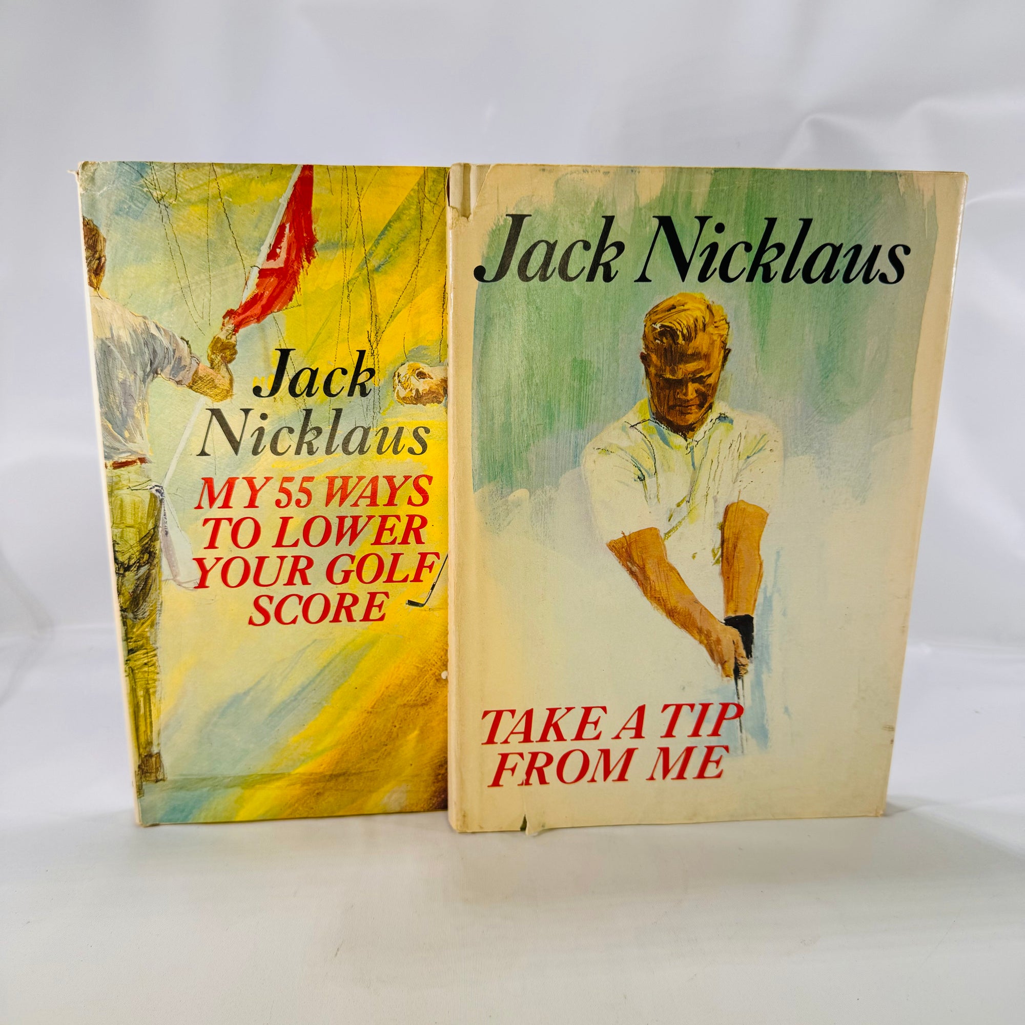 Take a Tip from Me (1968), My 55 Ways to Lower Your Score (1964)  by Jack Nicklaus Simon and Schuster Hardcover