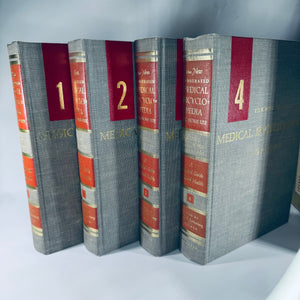 Vintage Medical Encyclopedia Set — The New Illustrated Medical Encyclopedia for Home Use (1960s) — Robert E. Rothenberg, M.D. | Illustrated Reference, Medical Reference / Mid-Century Nonfiction