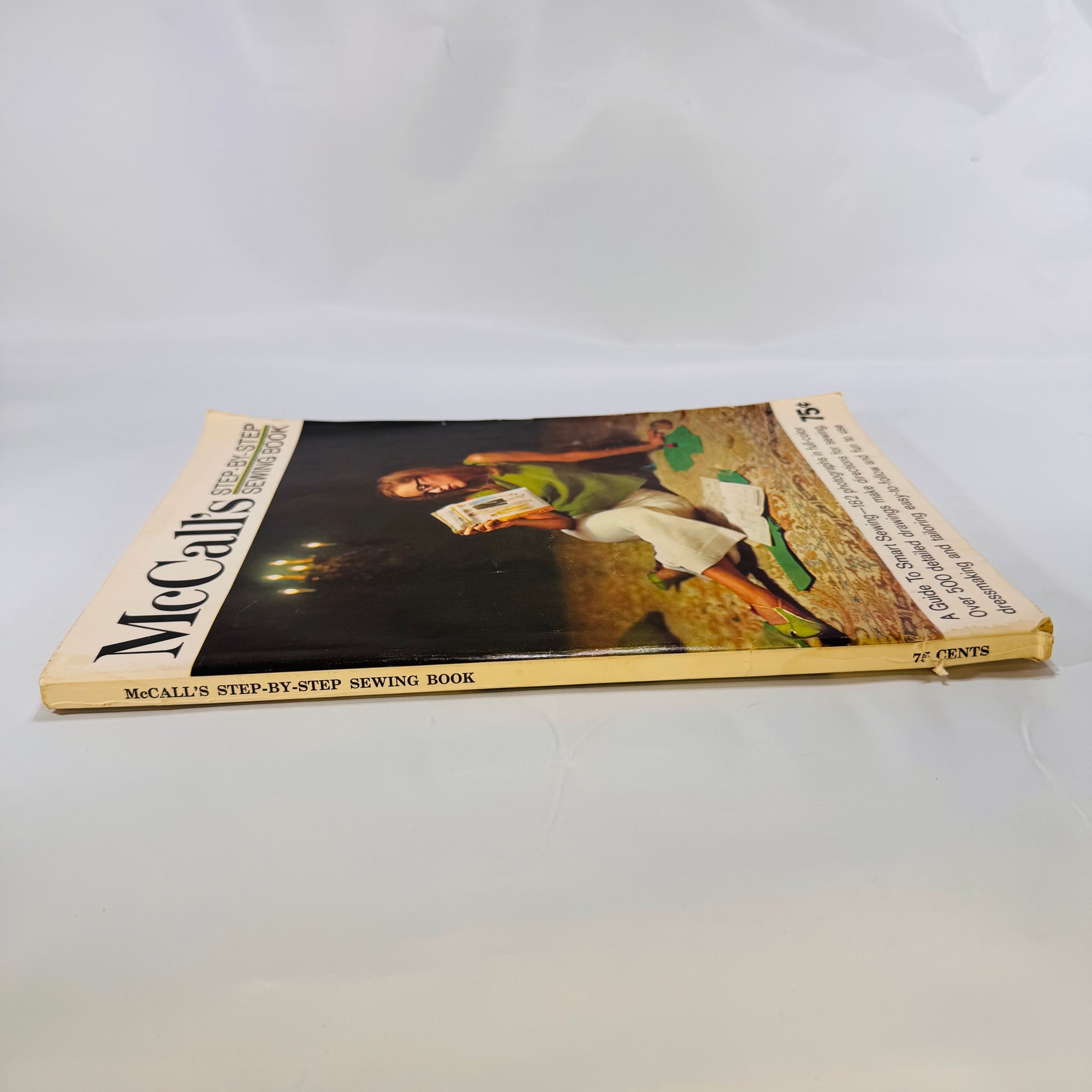 McCall's Step-by-Step Sewing Book (1966) Vintage Paperback Tailoring Guide