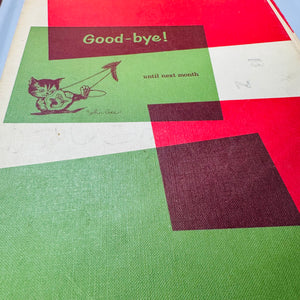 Mid-Century Children’s Decor Bundle — Highlights for Children Hardcover Set (1964) — 4 Volumes | Atomic Design,Children’s Literature & Americana