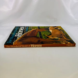 The Wonderful World of Horses by Angela Sayer 1976 Hamlyn Hardcover