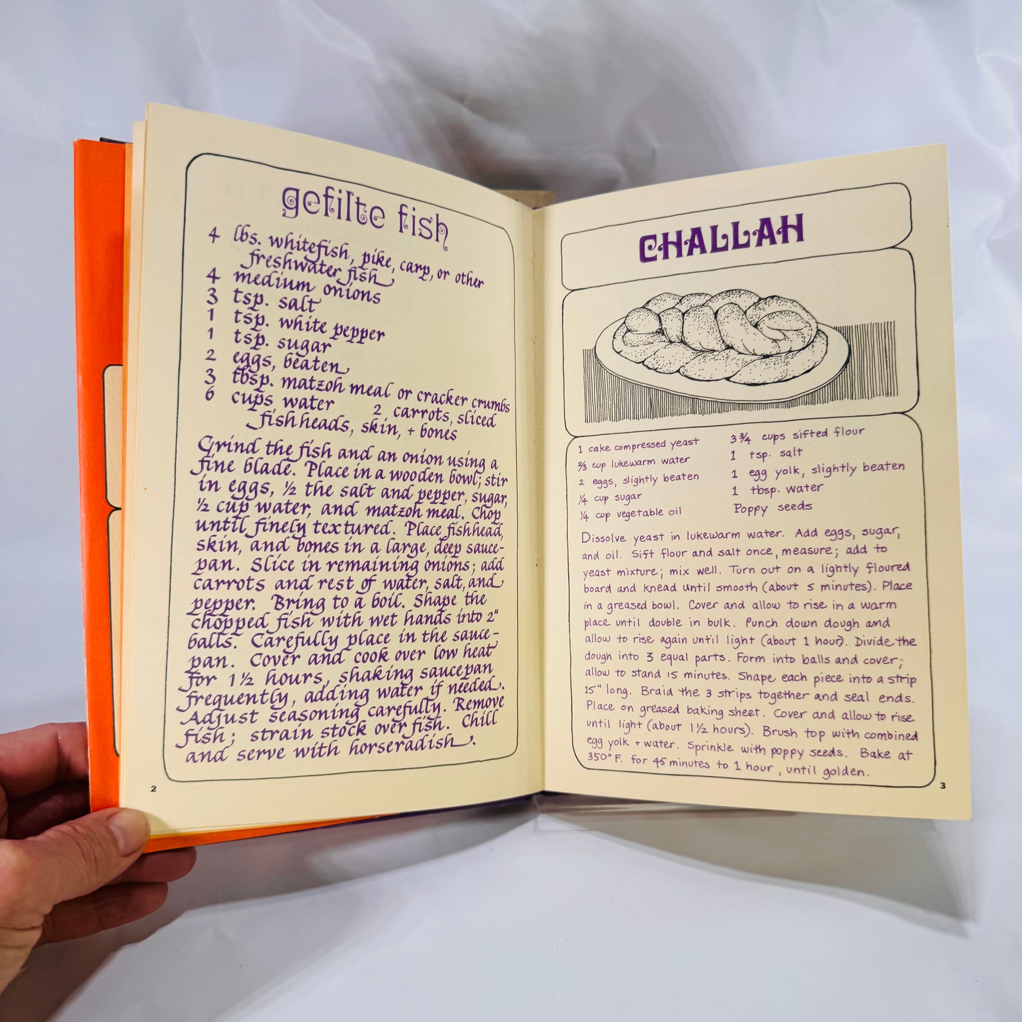 2 Vintage Jewish Cookbooks – Race to Nosh (1966) & A Festival of Jewish Cooking (1971), Hardcover with Dust Jackets