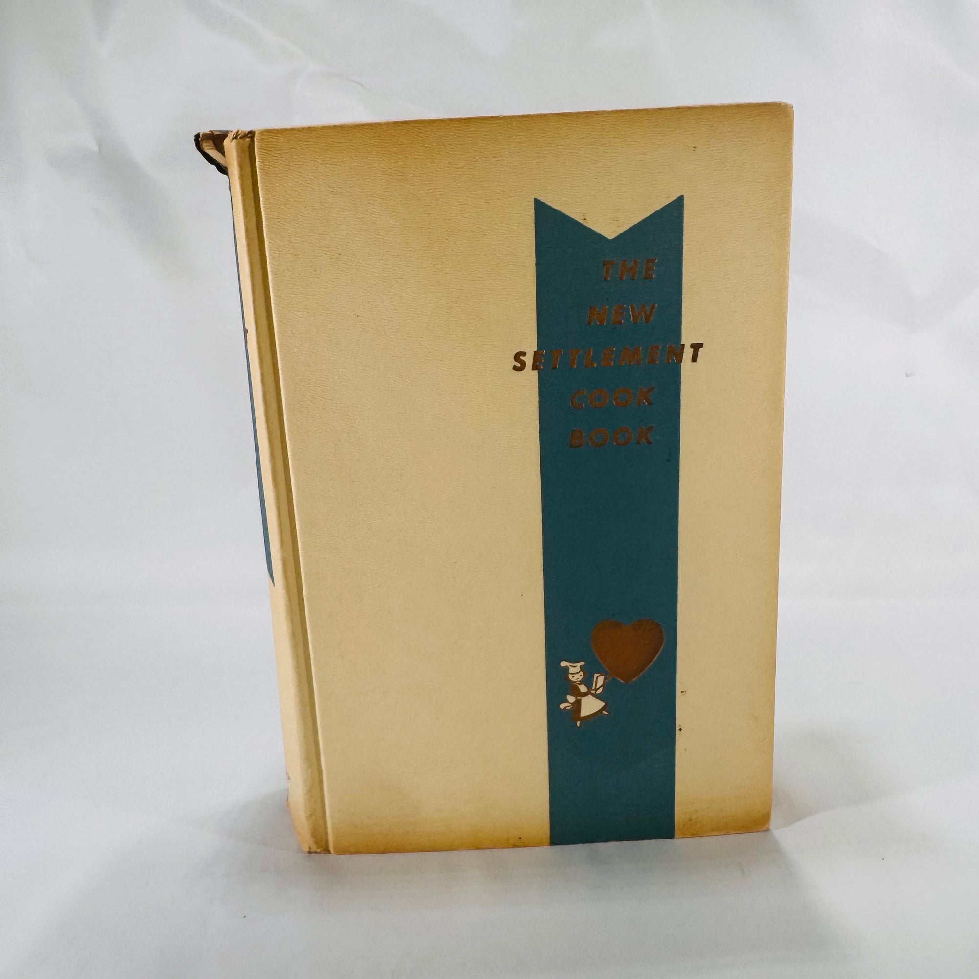 The New Settlement Cook Book by Mrs. Simon Kander (1954), Vintage Hardcover Cookbook