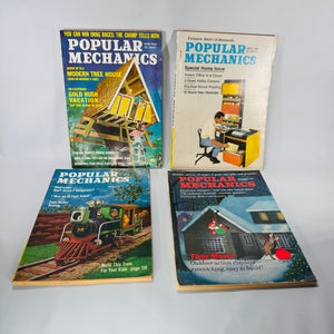 Mid-Century Popular Mechanics Magazine Bundle — June–December 1965 (4 Issues) — Popular Mechanics Editors | DIY, Space-Age Tech, Americana, Mid-Century Science & DIY Magazines
