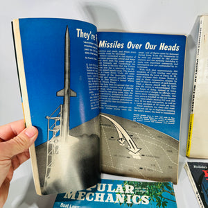 Mid-Century Popular Mechanics Magazine Bundle — June–December 1965 (4 Issues) — Popular Mechanics Editors | DIY, Space-Age Tech, Americana, Mid-Century Science & DIY Magazines