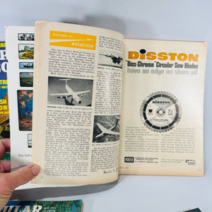 Mid-Century Popular Mechanics Magazine Bundle — June–December 1965 (4 Issues) — Popular Mechanics Editors | DIY, Space-Age Tech, Americana, Mid-Century Science & DIY Magazines