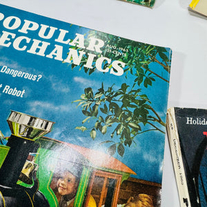Mid-Century Popular Mechanics Magazine Bundle — June–December 1965 (4 Issues) — Popular Mechanics Editors | DIY, Space-Age Tech, Americana, Mid-Century Science & DIY Magazines