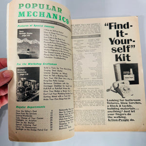 Mid-Century Popular Mechanics Magazine Bundle — June–December 1965 (4 Issues) — Popular Mechanics Editors | DIY, Space-Age Tech, Americana, Mid-Century Science & DIY Magazines