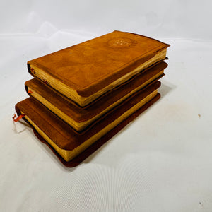 Vanity Fair by William Makepeace Thackeray Undated 3 Volumes Selfridge & Co. Ltd. Leather Bound Books