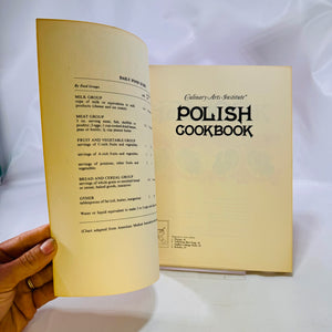 Polish Cook Book traditional recipes tested by today's kitchens by the Culinary Arts Institute 1978 Paperback