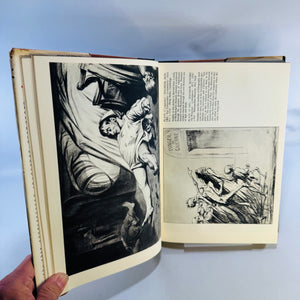 1954 Modern Prints and Drawings by Paul J. Sachs Illustrated Art Book with Dust Jacket