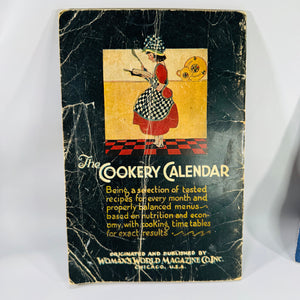 Vintage Cookbooks, Culinary History — The Cookery Calendar (1927) + H.W. McNess Cook Book (1935) — Woman’s World Magazine Co. | Illustrated Recipes, Culinary History