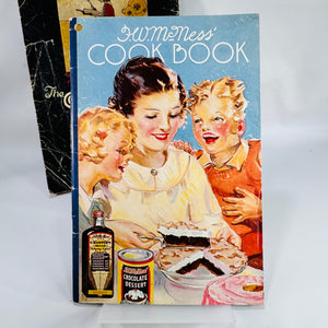 Vintage Cookbooks, Culinary History — The Cookery Calendar (1927) + H.W. McNess Cook Book (1935) — Woman’s World Magazine Co. | Illustrated Recipes, Culinary History