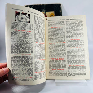 Vintage Cookbooks, Culinary History — The Cookery Calendar (1927) + H.W. McNess Cook Book (1935) — Woman’s World Magazine Co. | Illustrated Recipes, Culinary History
