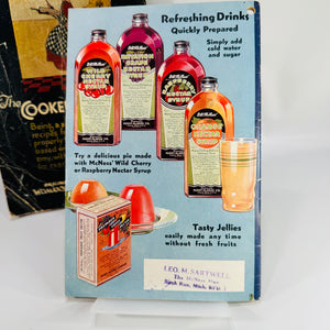 Vintage Cookbooks, Culinary History — The Cookery Calendar (1927) + H.W. McNess Cook Book (1935) — Woman’s World Magazine Co. | Illustrated Recipes, Culinary History