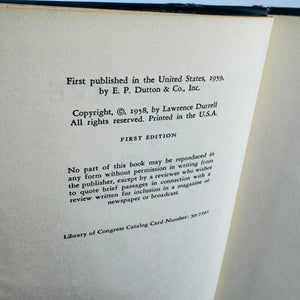 Mountolive by Lawrence Durrell 1959 First US Edition Hardcover with Dust Jacket Alexandria Quartet