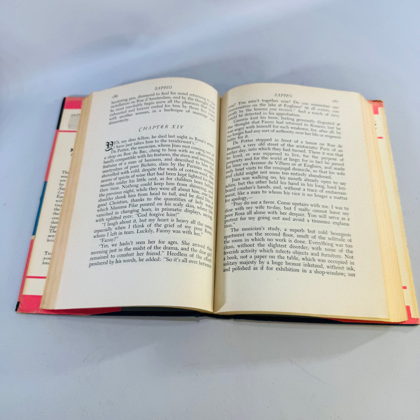 Three Famous French Romances Modern Library No. 85 Hardcover with Dust Jacket Sapho Manon Lescaut Carmen