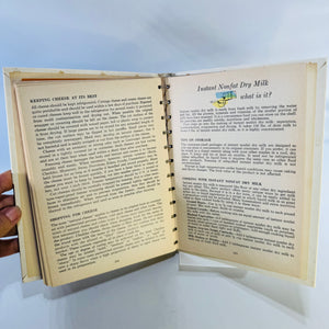 Vintage 1966 Spiral Bound Cookbook Modern Approach to Everyday Cooking American Dairy Association