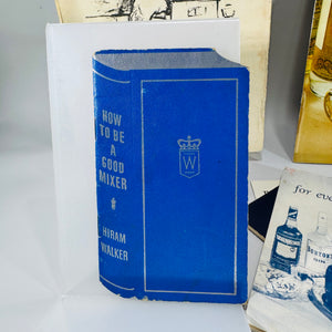 Vintage Cocktail Booklet Bundle+ Rathskeller Bar Song Book (Bacardi • Schenley • American Distilling • Hiram Walker • Galliano | 1950s Ephemera)  Description