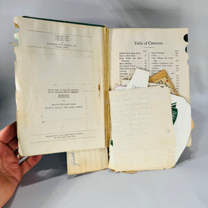 Vintage Cookbook & Culinary History — The American Woman’s Cook Book (c. 1938–1940) — Edited by Ruth Berolzheimer | Indexed, Packed w/ Handwritten Recipes, Vintage Cookbook