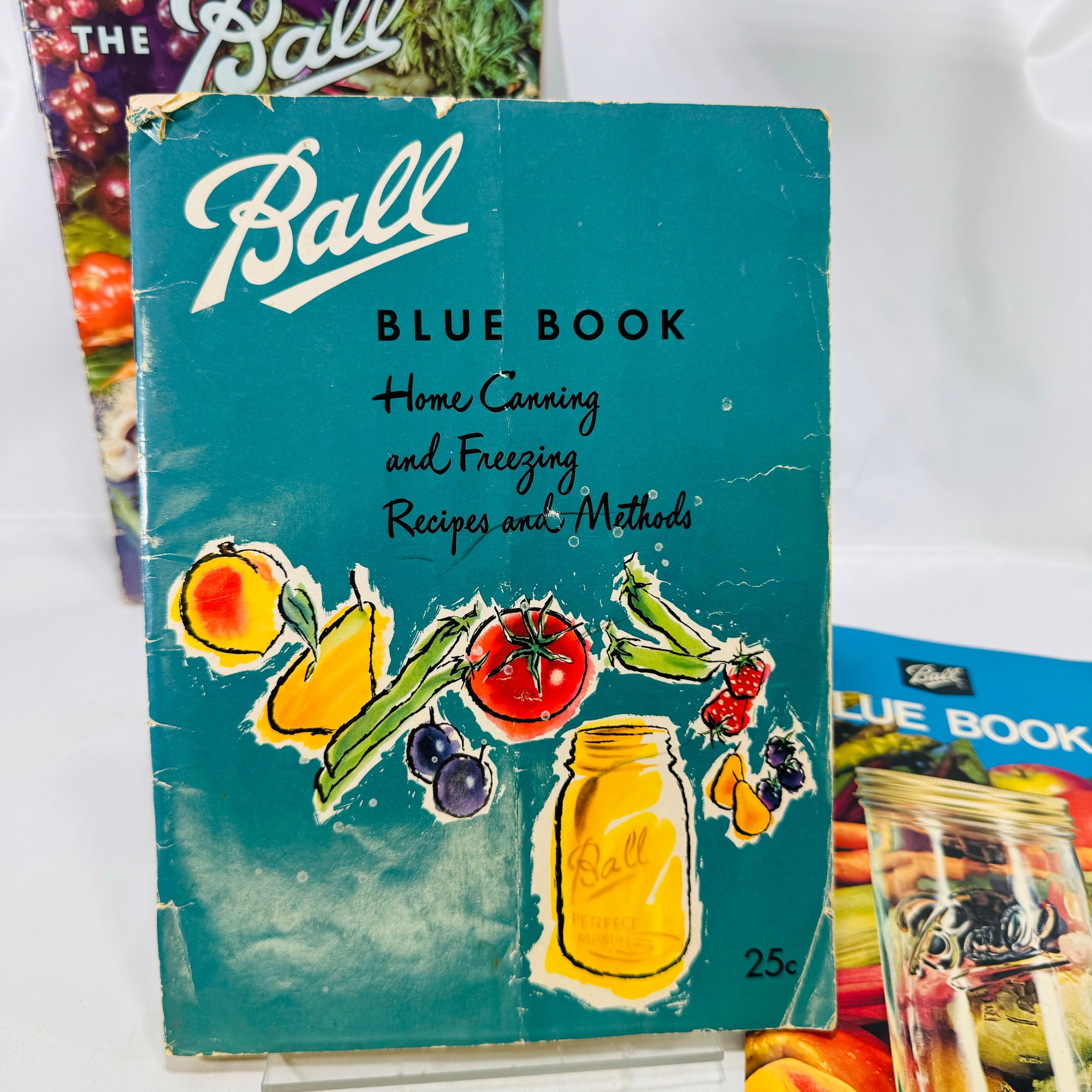 Three Editions of Ball Blue Book Edition 1943, 1960, 1974 by Ball Brothers Company