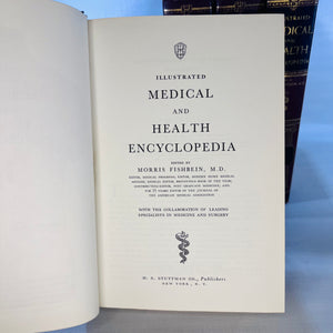 Illustrated Medical and Health Encyclopedia 4 Volume Set edited by Morris Fishbein M.D. 1959 Double Day & Co. Inc