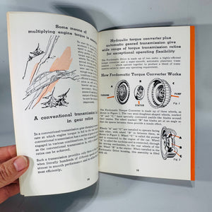 Vintage Automotive Reference Ephemera — Fordomatic Drive “Finest for Efficient and Effortless Driving” Booklet (1950–1951) — Ford Division, Ford Motor Company | Illustrated, 22 Pages, Automotive Reference