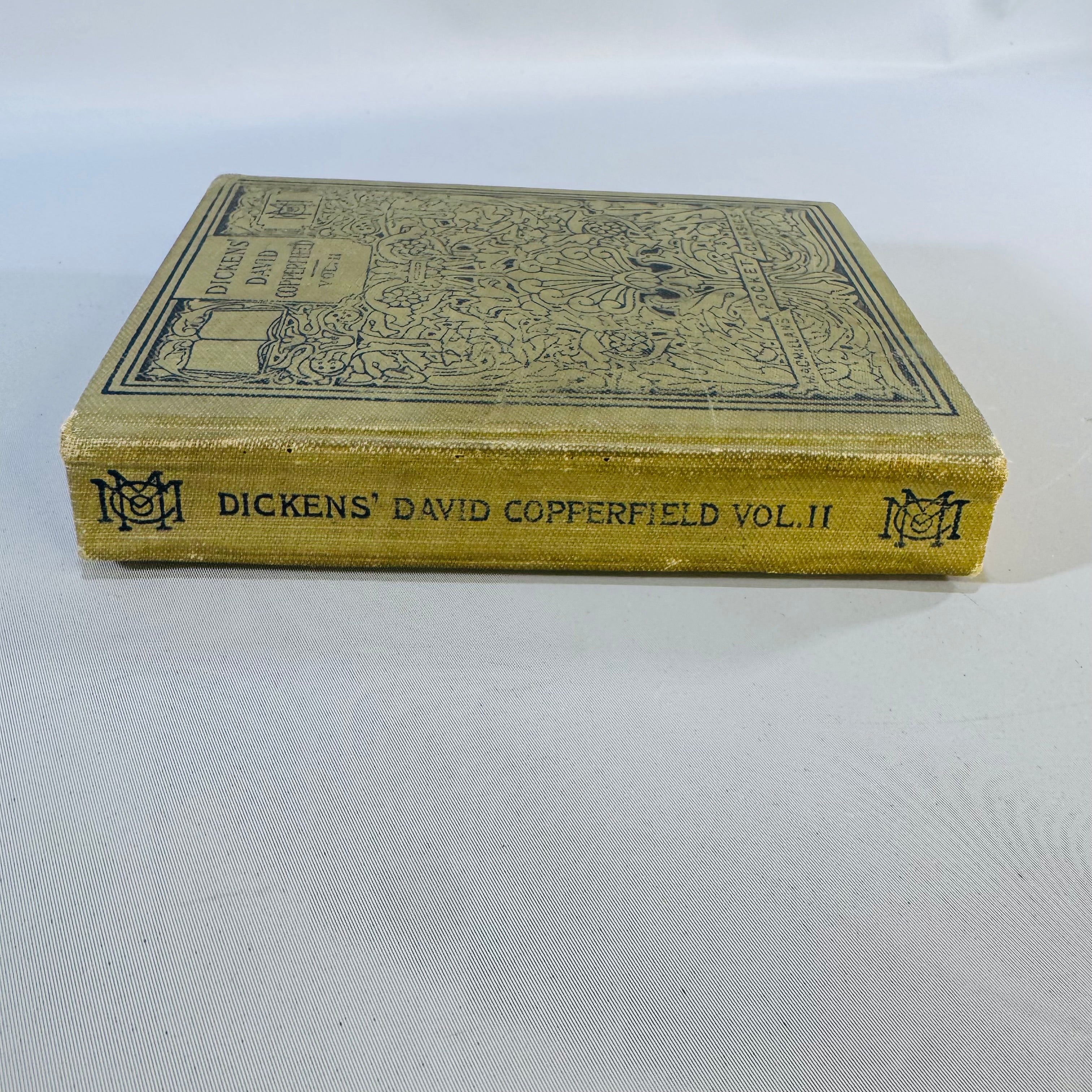 1911 David Copperfield Vol 2 Antique Hardcover - Reading Vintage