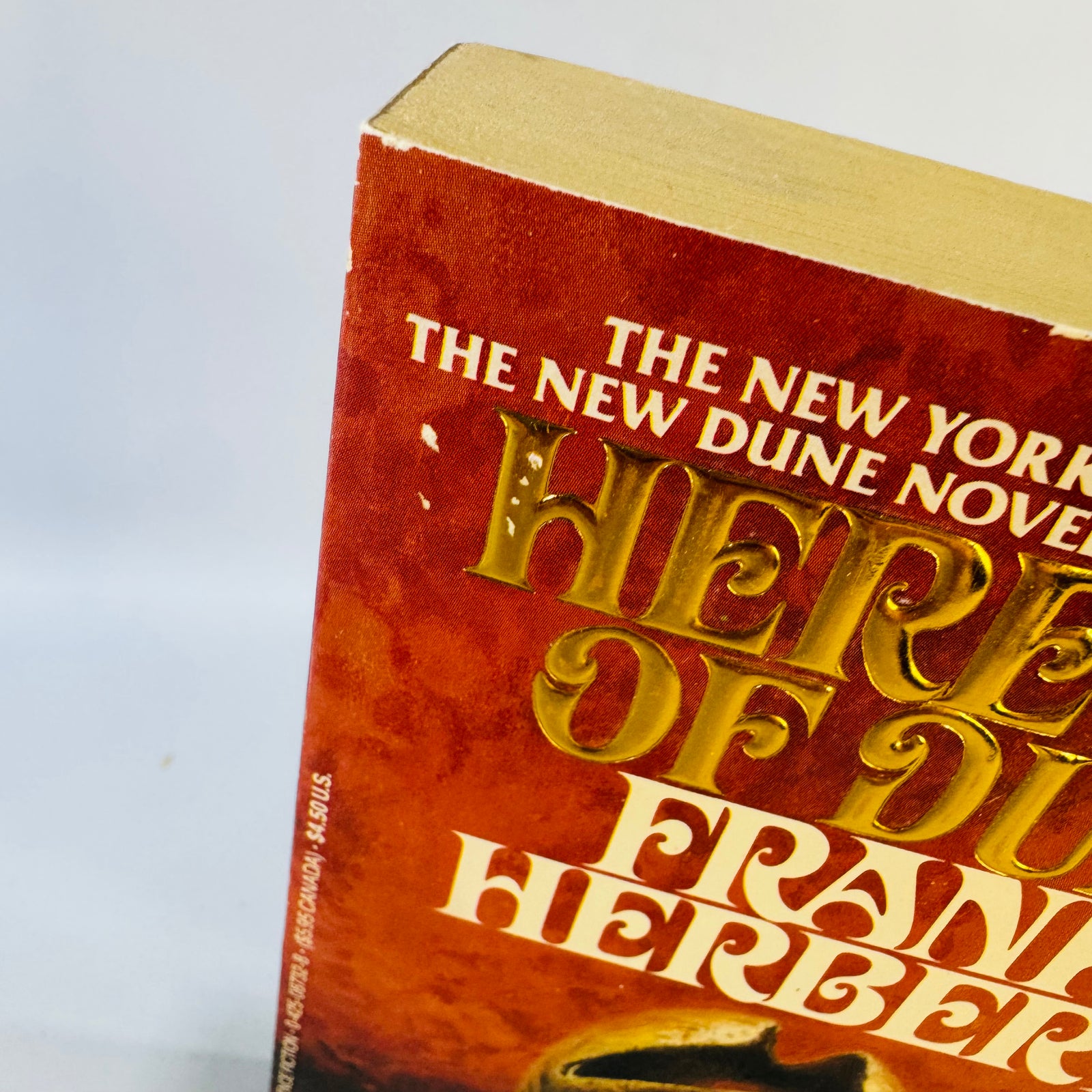 Heretics of Dune 1986 Berkley Paperback Frank Herbert Book 5 Vintage Science Fiction