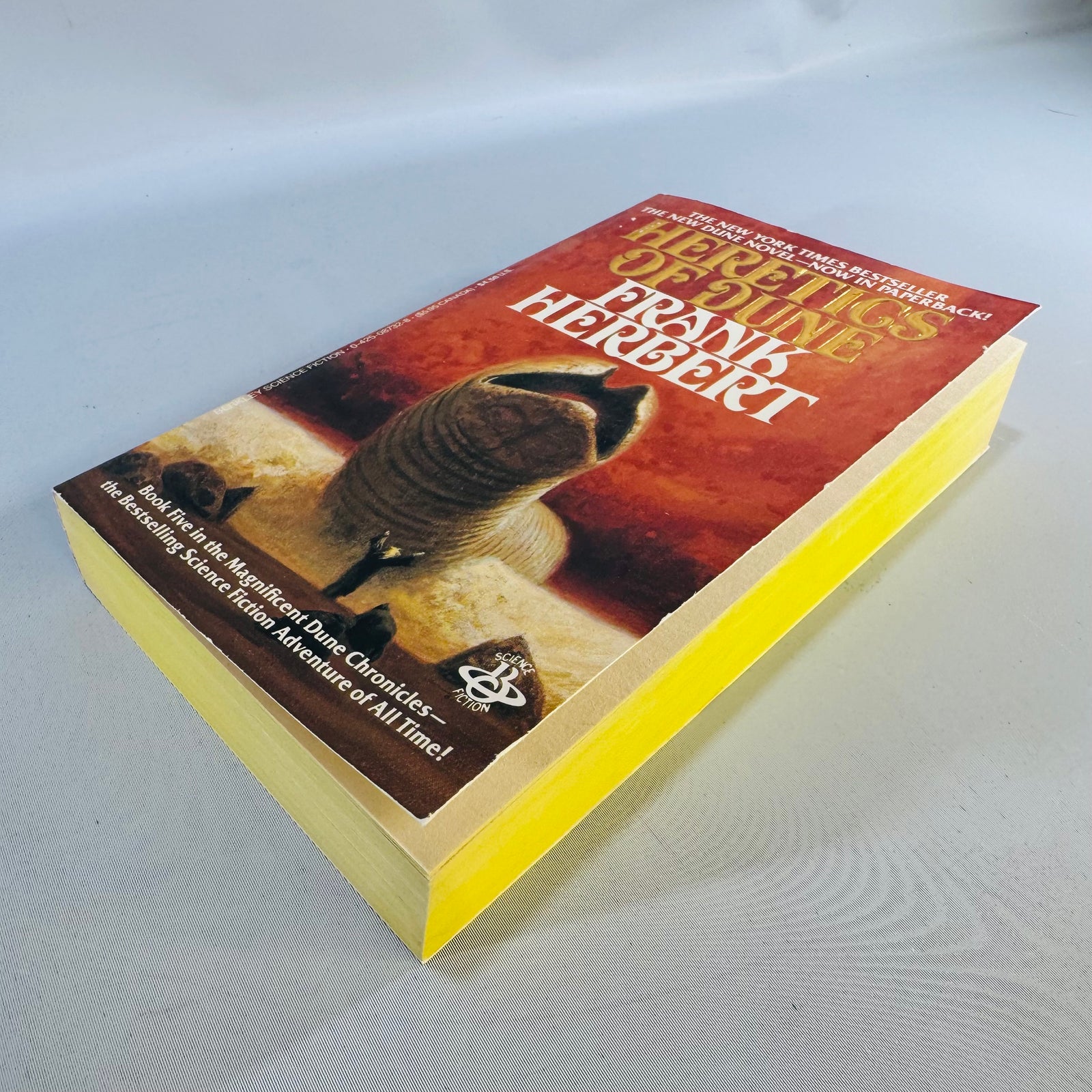 Heretics of Dune 1986 Berkley Paperback Frank Herbert Book 5 Vintage Science Fiction