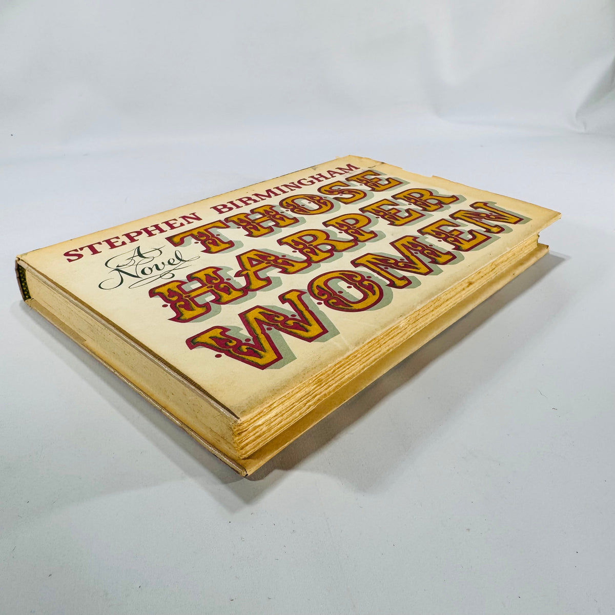 Vintage Midcentury Family Saga Novel — Those Harper Women (1964) — Stephen Birmingham | McGraw-Hill Hardcover w/ Dust Jacket, Historical Family Saga Fiction
