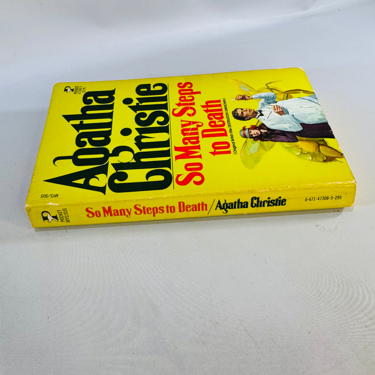 So Many Steps to Death Agatha Christie 1981 Pocket Books Paperback Destination Unknown