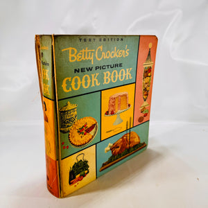 Betty Crocker's New Picture Cookbook Five Ring Binder by General Mills Inc. 1961 as found