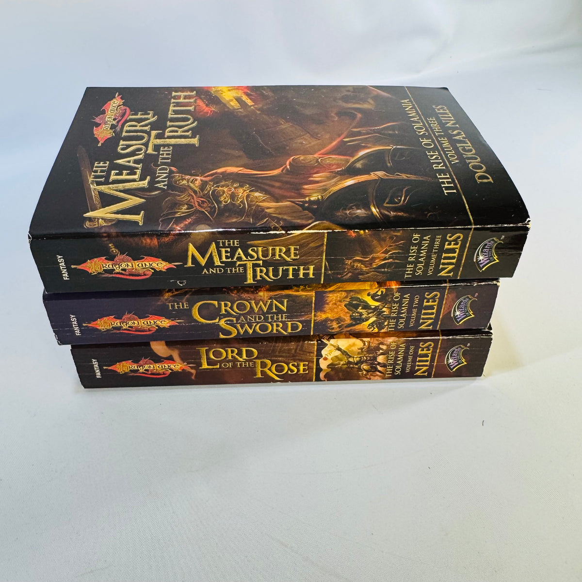 Dragonlance Rise of Solamnia Trilogy Bundle Douglas Niles Complete 3 Book Paperback Set