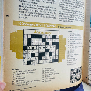 Mid-Century Highlights for Children 1965 Lot of 4 — Jan Feb Apr June-July (Vol 20) — Pictorial Boards, Children’s Activities & Educational Stories