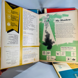 Mid-Century Highlights for Children 1965 Lot of 4 — Jan Feb Apr June-July (Vol 20) — Pictorial Boards, Children’s Activities & Educational Stories