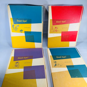 Mid-Century Highlights for Children 1965 Lot of 4 — Jan Feb Apr June-July (Vol 20) — Pictorial Boards, Children’s Activities & Educational Stories