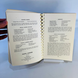 Entirely Entertaining Junior League Cookbook 1979 Party Menus Recipes Comb Bound