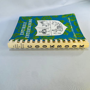 Entirely Entertaining Junior League Cookbook 1979 Party Menus Recipes Comb Bound