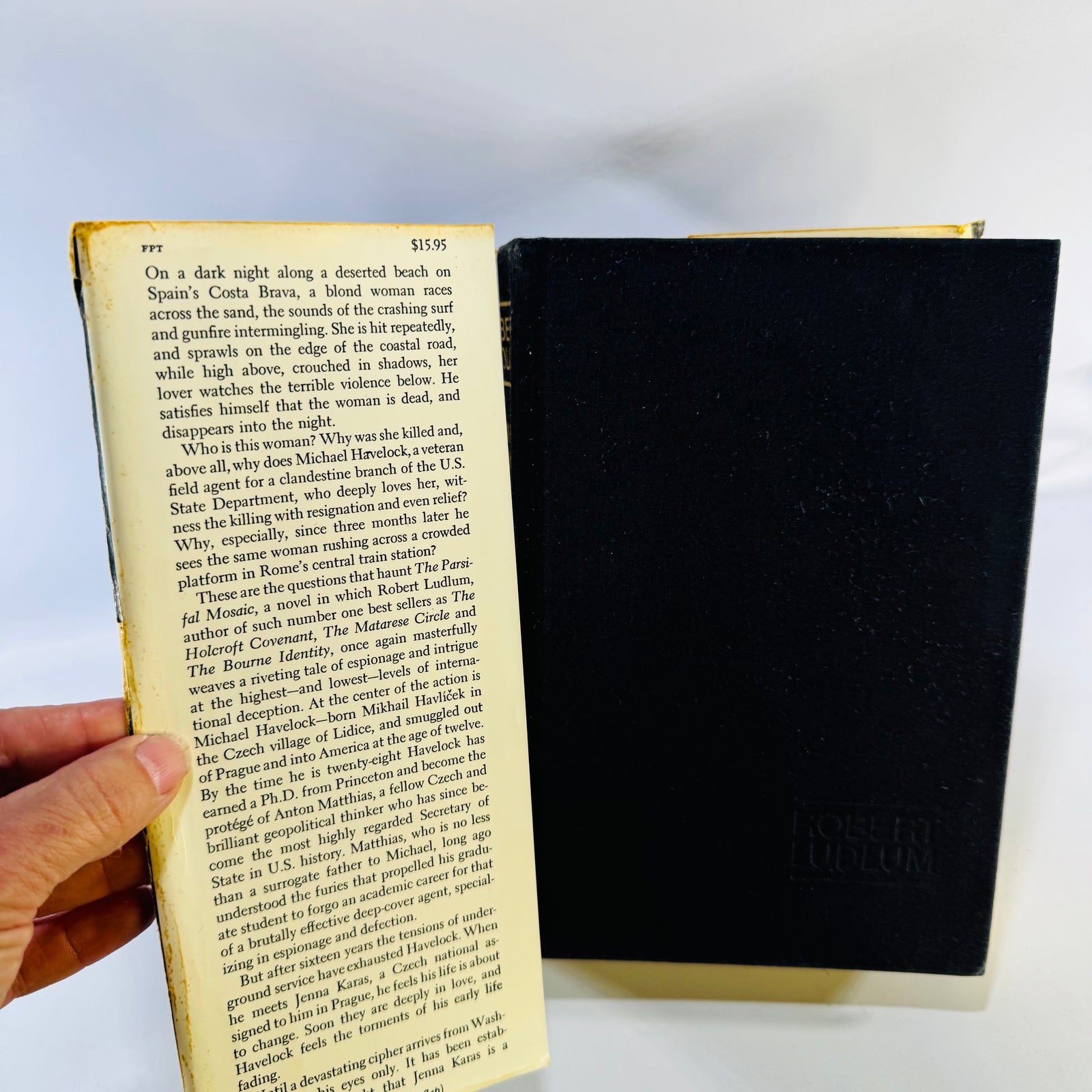 The Parsifal Mosaic Robert Ludlum 1982 First Edition Second Printing Hardcover