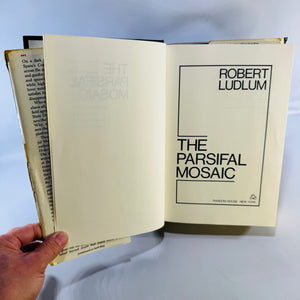 The Parsifal Mosaic Robert Ludlum 1982 First Edition Second Printing Hardcover