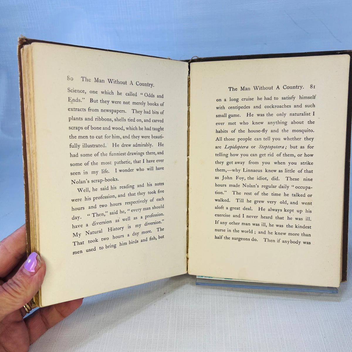 Man Without A Country by Edward Everett Hale 1907 Hurst & Company
